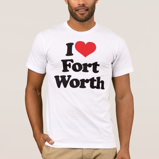 Ik hou van sport Worth T-shirt (Voorkant)