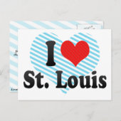 Ik hou van St. Louis Briefkaart (Voorkant / Achterkant)
