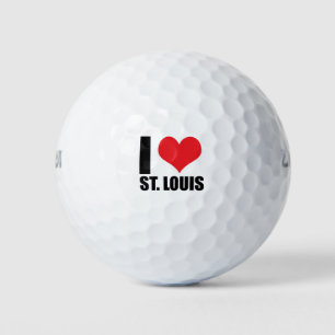 Ik hou van St. Louis Golfballen