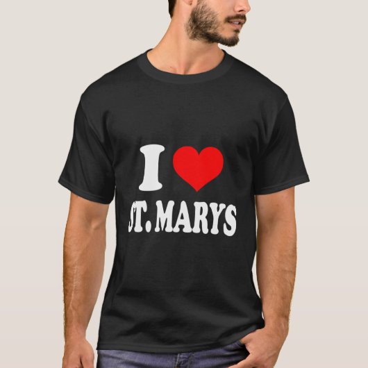 Ik hou van St Marys T-shirt (Voorkant)