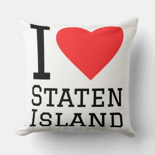 Ik hou van Staten Island Kussen