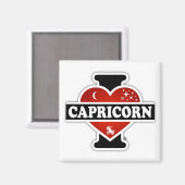 Ik hou van Steenbok Magneet (Voorkant / Achterkant)