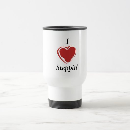 Ik hou van Steppin'Travel Mug Reisbeker (Center)