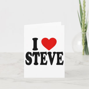 Ik hou van Steve _1  Kaart