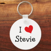Ik hou van Stevie Sleutelhanger (Voorkant)