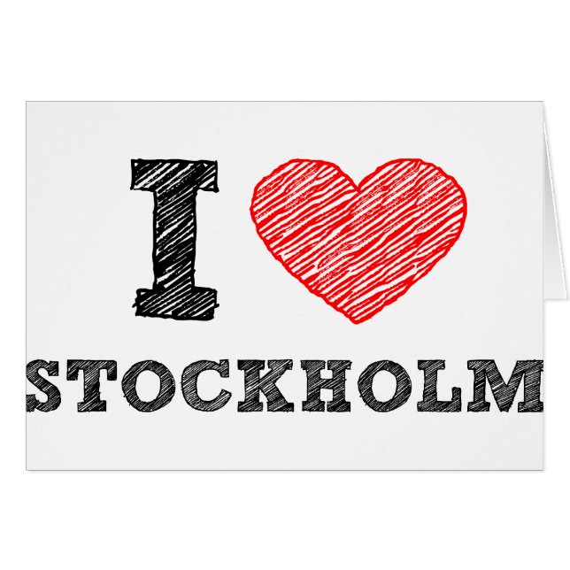 Ik hou van Stockholm (Voorkant Horizontaal)