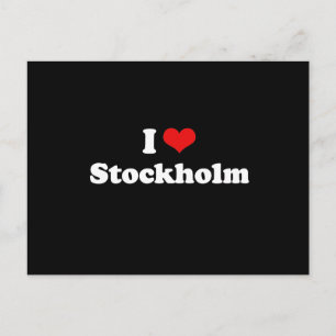 IK HOU VAN STOCKHOLM BRIEFKAART
