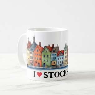 Ik hou van Stockholm   Zweden Reizen   Koffie Koffiemok