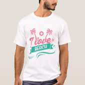 Ik hou van strand t-shirt