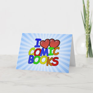 Ik hou van stripboeken kaart