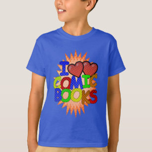 Ik hou van stripboeken T-shirt