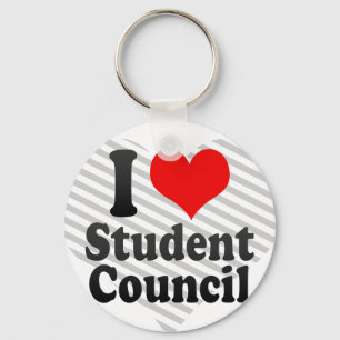 Ik hou van Student Council Sleutelhanger