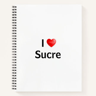 Ik hou van Sucre Notitieboek