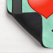 Ik hou van Sun Conures Muismat (Hoek)