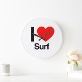 ik hou van surfen grote klok (Huis)