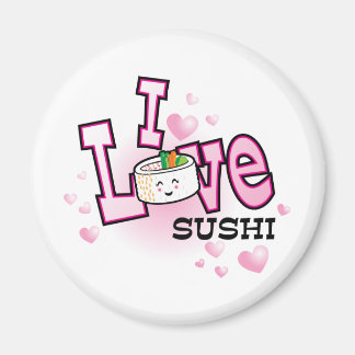 Ik hou van sushi magneet