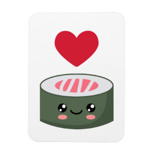 Ik hou van Sushi Magneet