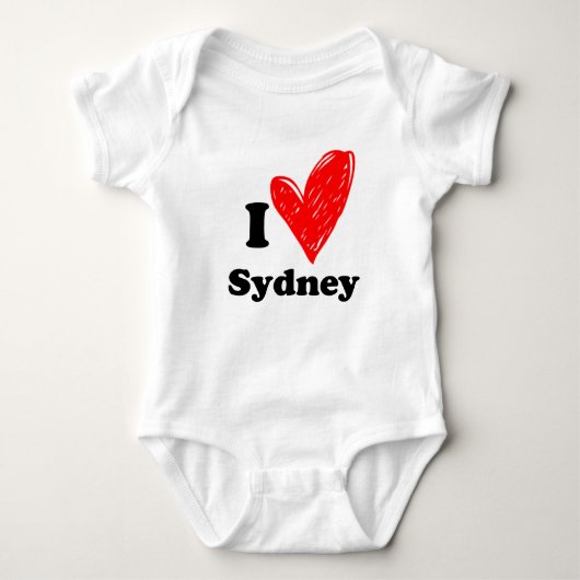 Ik hou van Sydney Romper (Voorkant)