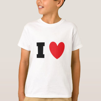 Ik hou van ___ t-shirt