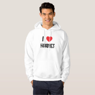 Ik hou van T-shirts met hoodies