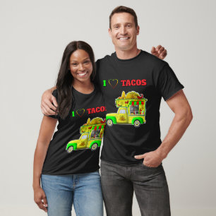 Ik hou van Tacos Little Taco Truck shirten T-shirt