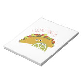 Ik hou van Tacos Notitieblok (Gedraaid)