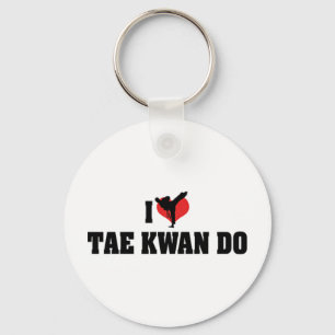 Ik Hou Van Tae Kwan Do Sleutelhanger