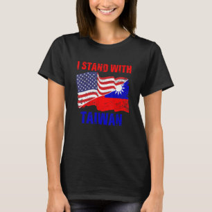 Ik hou van Taiwan American Taiwanese Pride Ik sta T-shirt