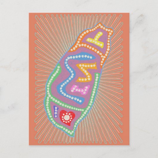 Ik hou van Taiwan Briefkaart (Voorkant)