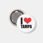 Ik hou van Tampa Magneet (Voorkant / Achterkant)