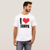 Ik hou van Tampa T-shirt (Voorkant volledig)