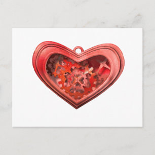 Ik hou van tandwielen briefkaart