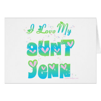 Ik hou van tante Jenn