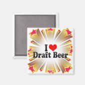 Ik hou van tapbier magneet (Voorkant / Achterkant)