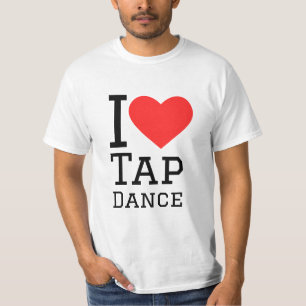 Ik hou van tapdansdansen t-shirt