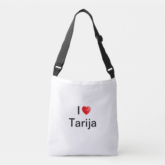 Ik hou van Tarija Crossbody Tas (Voorkant)