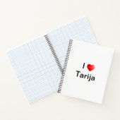 Ik hou van Tarija Notitieboek (Binnen)