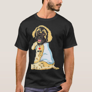 Ik hou van Tattoo Leonberger mama Dog Moederdag T-shirt