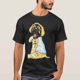 Ik hou van Tattoo Leonberger mama Dog Moederdag T-shirt