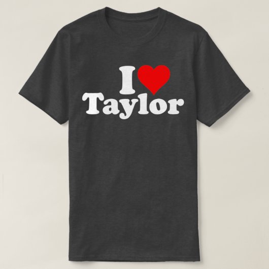 IK HOU VAN TAYLOR Tshirt (Design voorkant)