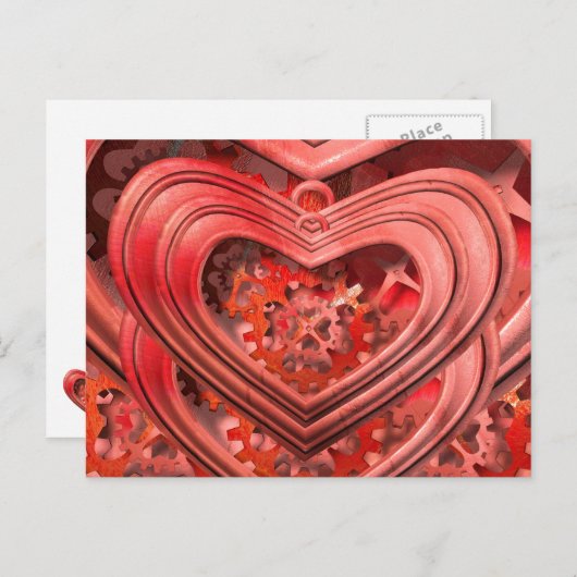 Ik hou van techniek briefkaart (Voorkant / Achterkant)