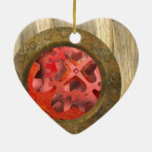 Ik hou van techniek keramisch ornament (Achterkant)