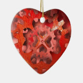 Ik hou van techniek keramisch ornament (Rechts)