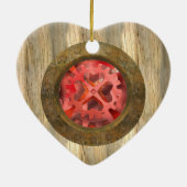 Ik hou van techniek keramisch ornament (Achterkant)