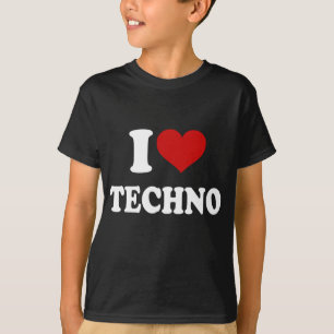 Ik hou van Techno T-shirt