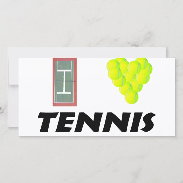 Ik hou van tennis (Voorkant)