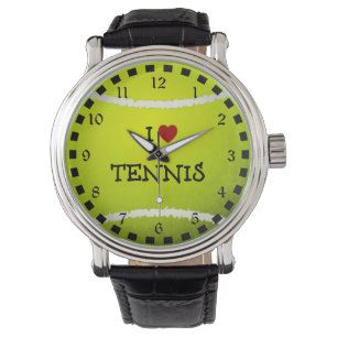 Ik hou van tennis, populair ontwerp horloge