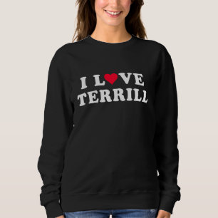 Ik hou van Terrill Matching Vriendin & Vriendin Te Trui