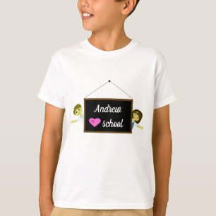 Ik hou van Terug naar school T-shirt