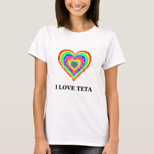 Ik hou van Teta Woman's t-shirt